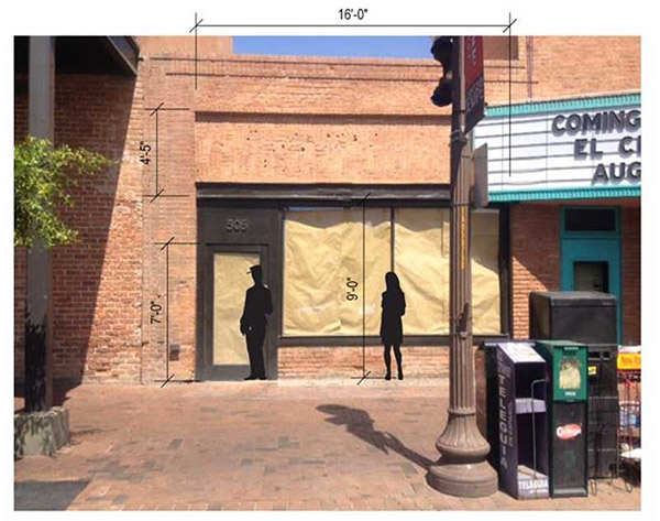 Earl of Sandwich storefront under construction
