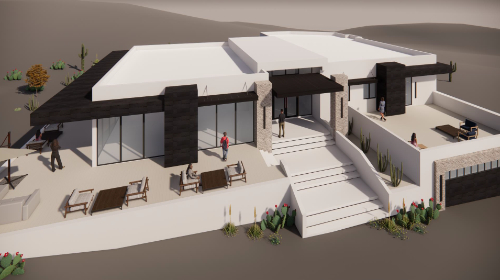 Design Link Architecture Scottsdale Home Model